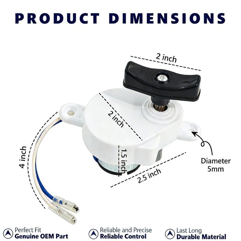 K6010-81 OEM Roof Vent Lift Motor Compatible with Dometic Fan-Tastic