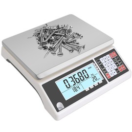 Industrial Counting Scale 30kg/0.5g Precision Electronic Gram Scale for Parts and Coins Piece Counting Scale, Digital Inventory Counting Scale (g/kg/lb)