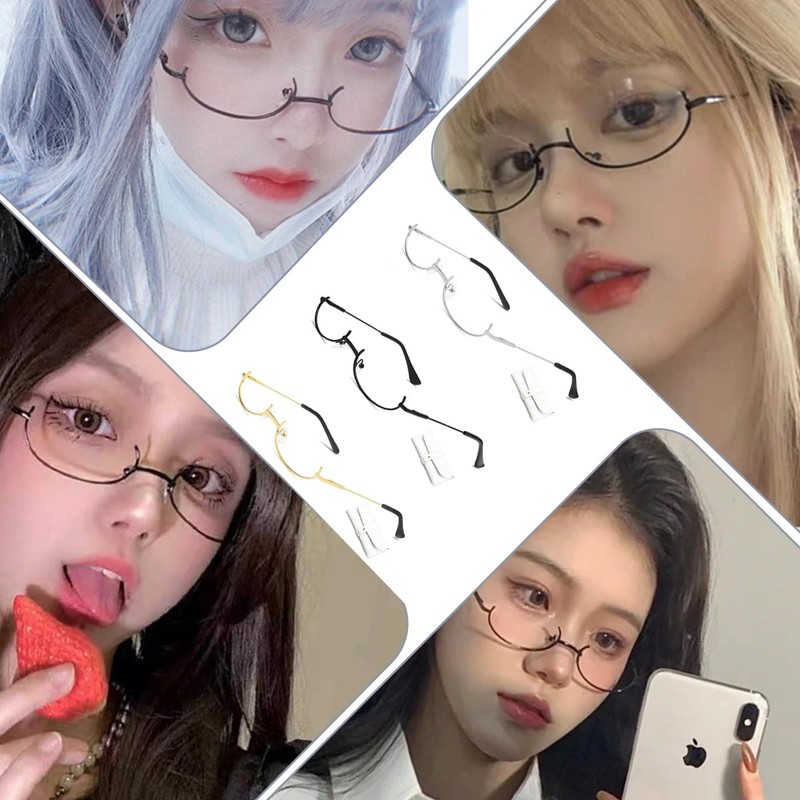 Gianrght Oval Half Rim, Under Rim, Under Frame, Half Frame,