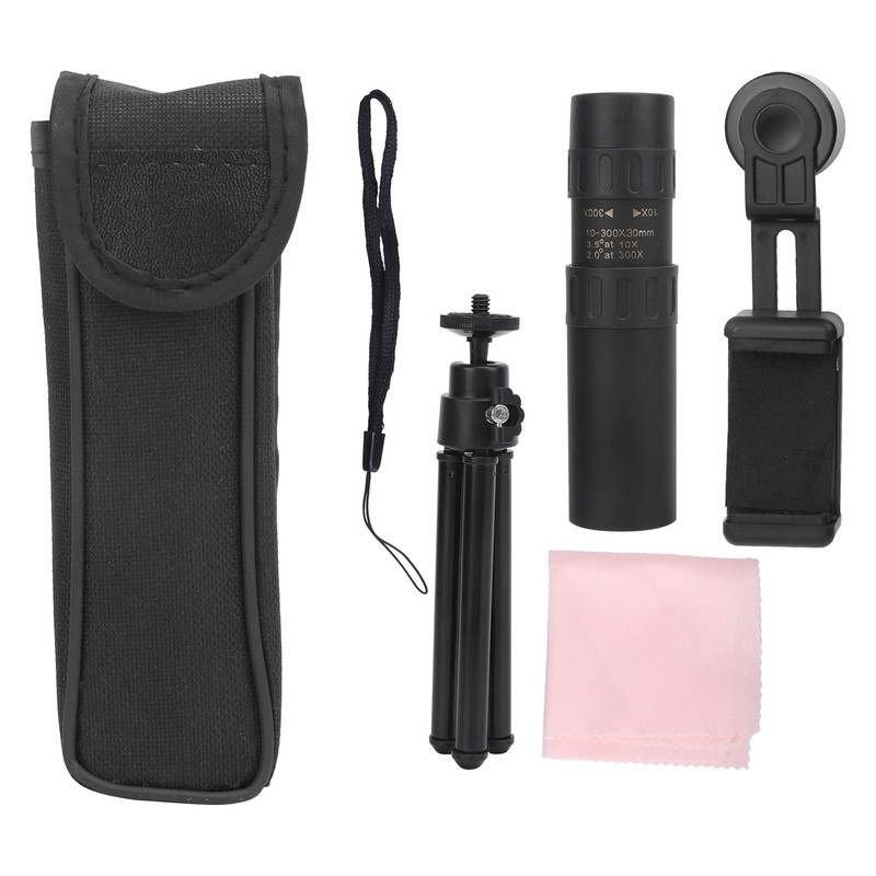 10300x30 Portable Monoculars Stretch Easily Waterproof Telescope Stable Imaging HD
