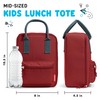 Fit & Fresh Connor Kids Lunch Tote, Versatile Thermal Insulated