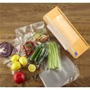 Extra Large Vacuum Sealer Bag Roll Dispenser with Slide Cutter