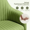 Warmiehomy Velvet Desk Chair for Home Office, Modern Adjustable Swivel