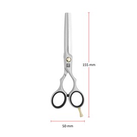 ZWILLING Effilierschere, Friseur Haarschneideschere zum Verdünnen, Premium, 140 mm