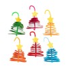 Bright Paper Christmas Tree Ornament Craft Kit - Makes 12