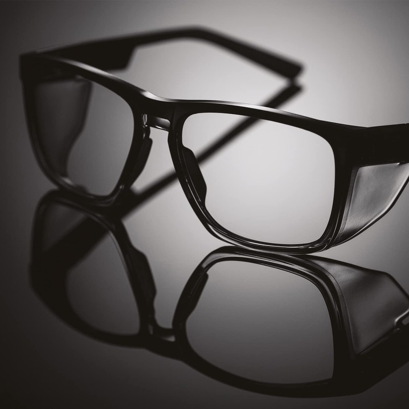 UNIVET | Work Safety Glasses, Scratch-Resistant, Stylish, 571 Diamond Clear