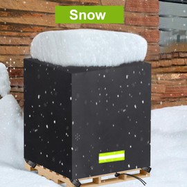 MQLD Pallet Cover Tarp Waterproof, Pallet Covers Heavy Duty Waterproof bulk Pallet Covers 48 x 48 x 60'' Outdoor Pallets Tarps Bulk Box Cover 48 x 48 x 60'' Custom Black Fits Wood Patio Furniture