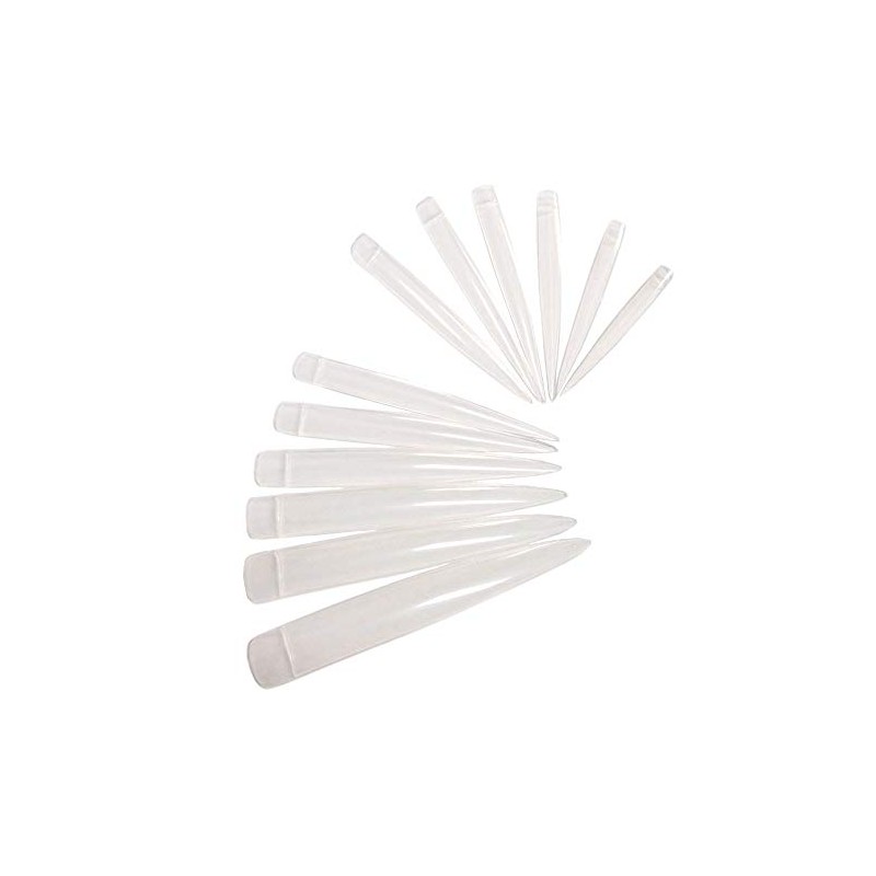 Extra Long Nail Art Tip Extra Long (12 Points/Clear)
