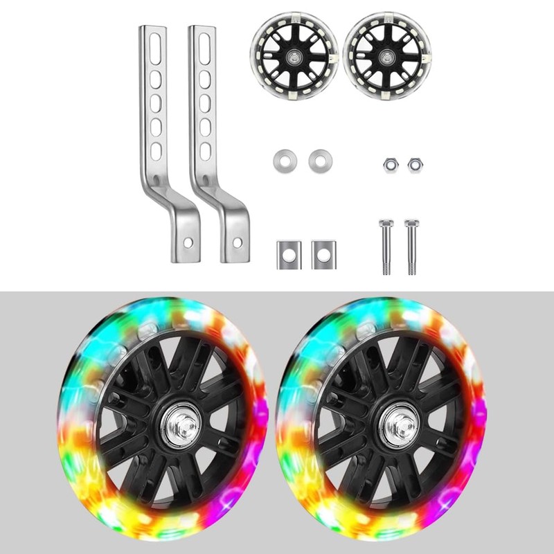 Growth Support Adjustable Safety Training Wheel for 12-20 Inch Kids