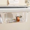 Pack of 2 Undermount Drawers, Large and Small, Hidden Drawer,