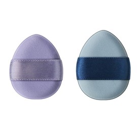 2 Pieces Finger Powder Puffs Makeup Sponge Mini Powder Puff for Foundation Concealer Cosmetic Foundation Sponge Mineral Powder Wet Dry Makeup Tool