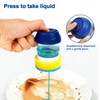 CELOX Dish Sponge with Handle with Holder for Cleaning Kitchen