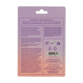 Yes Studio 2 in 1 Crystal Hair Remover and Exfoliator for Smooth Skin