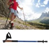 Outdoor Hiking Cane 3 Section Telescopic Walking Cane Adjustable Height