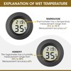 3Pcs Digital Humidity and Temperature Meter Mini Hygrometer Thermometer for
