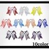 White Fang ZA066 Hair Elastics, Ribbon, Glitter, Cute, Hair Accessory,