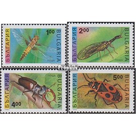 Bulgaria 4093-4096 (complete.issue.) fine used/cancelled 1993 Insects (Stamps for collectors) Invertebrates Other (insects, snails, bees…)