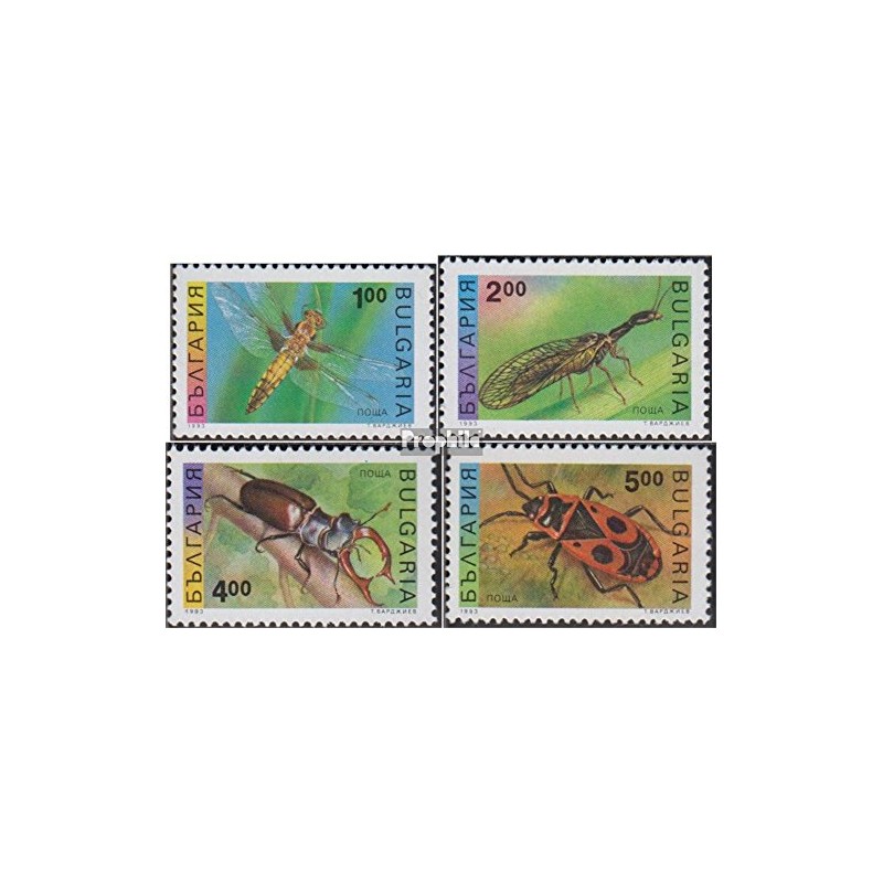Bulgaria 4093-4096 (complete.issue.) fine used/cancelled 1993 Insects (Stamps for collectors)