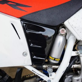 Pryme Black Air Box Guards 1995-1997 Honda CR125 Gloss Airbox Graphic Decal CR 125