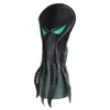 Craftsman Golf Octopus with Green Eyes Black Golf Driver Headcover