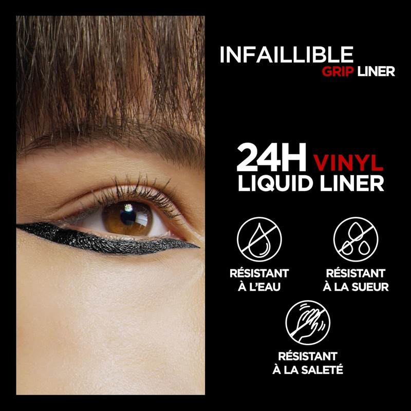 LINER LIQ INF GRIP NU VINYL BLACK