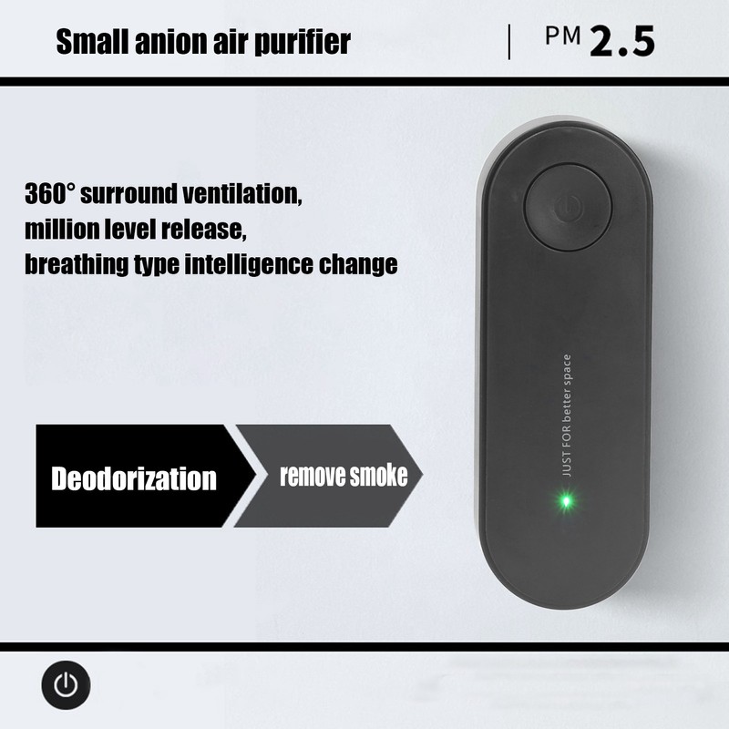 Negative Ion Air Purifier Silent Operation Anion Air Freshener for