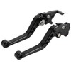 Wacece ATV Clutch and Brake Lever Set Adjustable Handle for