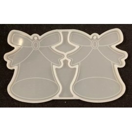 Unbranded Christmas Bells - Epoxy Resin Silicone Molds - Earrings, Pendants, Charms, Etc.