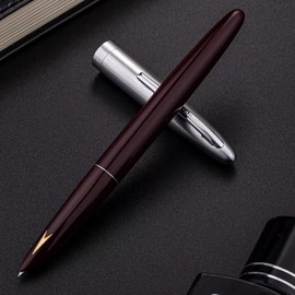 Ranvi Hero 329-2 Fountain Pen Fine Nib 0.5mm (Red)