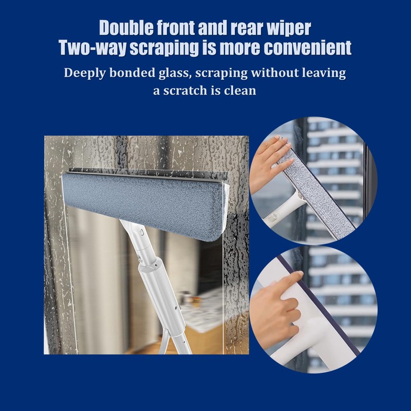 ZengRun - Squeegee for Window Cleaning with Spray,Window Washing Kit