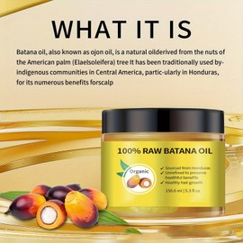 Batana Oil For Hair Growth Helps Moisture | Promotes Thicker & Stronger Hair For Men & Women(156ml)