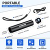 UV Flashlight USB Rechargeable, 365nm Black Light (2 PACK), Mini