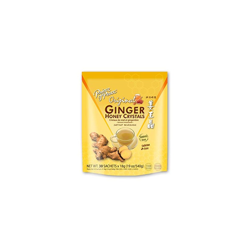 Prince of Peace Instant Ginger Honey Crystals (30ct)