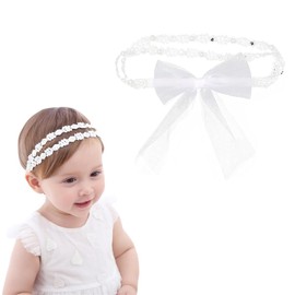 FMYODWU Baby Flower Headband, Baby Girl's Hair Band, Baby Elastic Flower Headband, Baby Headband, Baby Headband, Photo Accessories, Soft Hair Band, Newborn Accessories