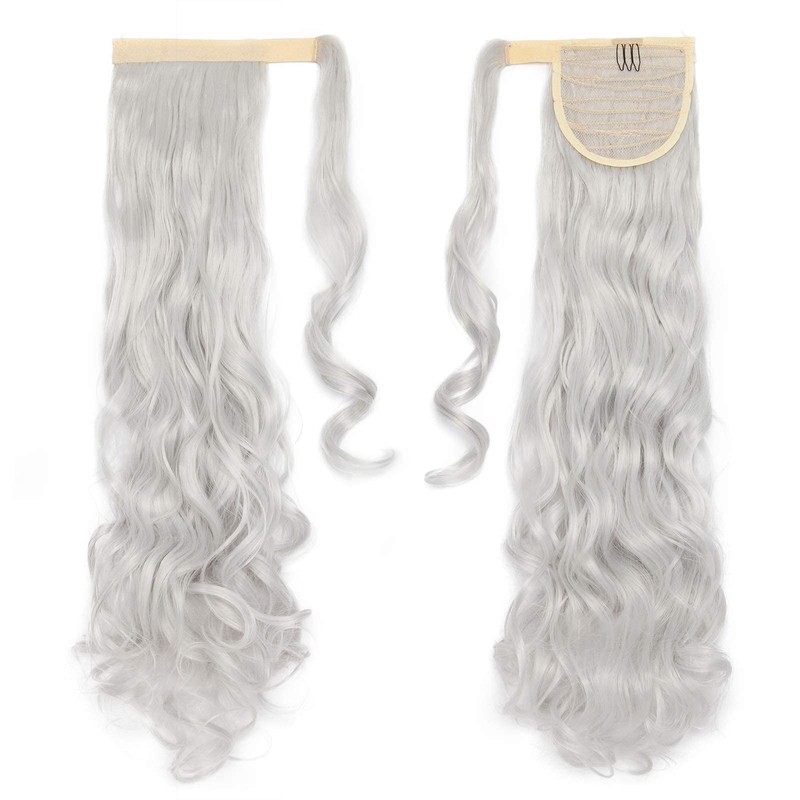 Ponytail Extensions Claw Clip in Ponytail Hair Extensions 17inch Curly