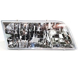 FITRITE AUTO PARTS New Front Right Side Headlight Assembly For 1998-2011 Ford Crown Victoria, with Headlight Bulb Without Park Light Bulb FO2503200 4W7Z13008B