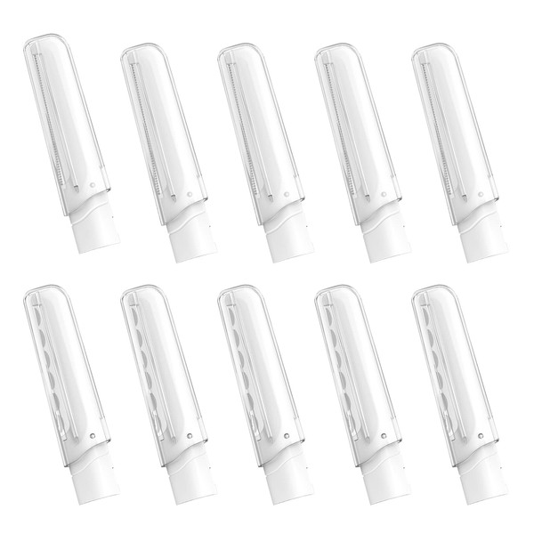 OPOVE X2 Dermaplaning Razor replacement heads, Face & Eyebrow Razors for Women Exfoliating Blades, 10 Pack