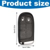 BOPRKTM Car Key Shell for Fiat-500X Freemont Jeep Renegade Cherokee