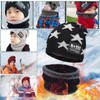 langyoujia Kids Thick Winter Hat, Warm Winter Hat and Scarf