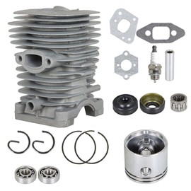 Timunr 530071408 41.1mm Cylinder Piston Bearing Kit Replacement for Poulan Woodshark 1900 1950 1950LE 1975 2025 2050 2050WT 2250LE Chainsaw