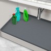 Mecheer Under Sink Mats for Kitchen Waterproof, Silicone Under Kitchen
