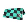 BIG Demon Extermination Towel, Checkered Pattern
