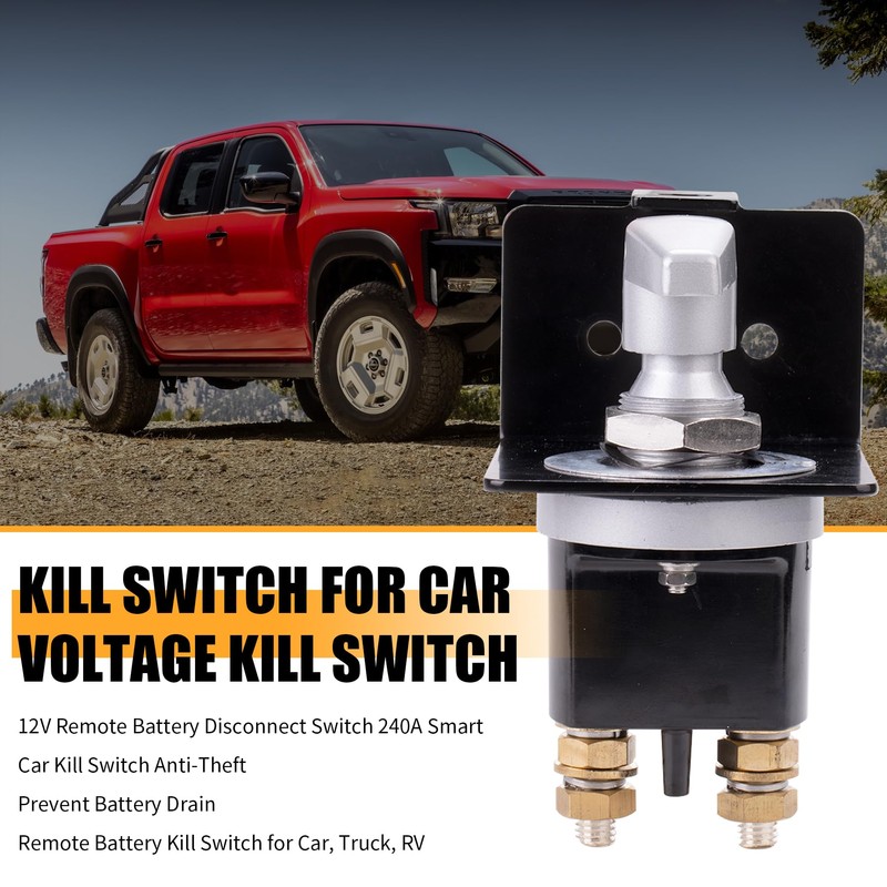 Battery Cut Off Switch 500A High Current 12V-36V Master Battery