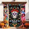 3 fundas para puerta de Día de los Muertos Dia