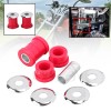 Unbranded Red Handlebar Riser Bushings For Harley Dyna Fatboy Softail