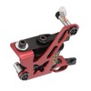 10 Wraps Coil Tattoo Machine Iron Frame Red Hollow Butterfly