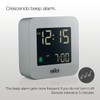 Braun BC08G-DCF Digital Radio-Controlled Alarm Clock for Central European Time