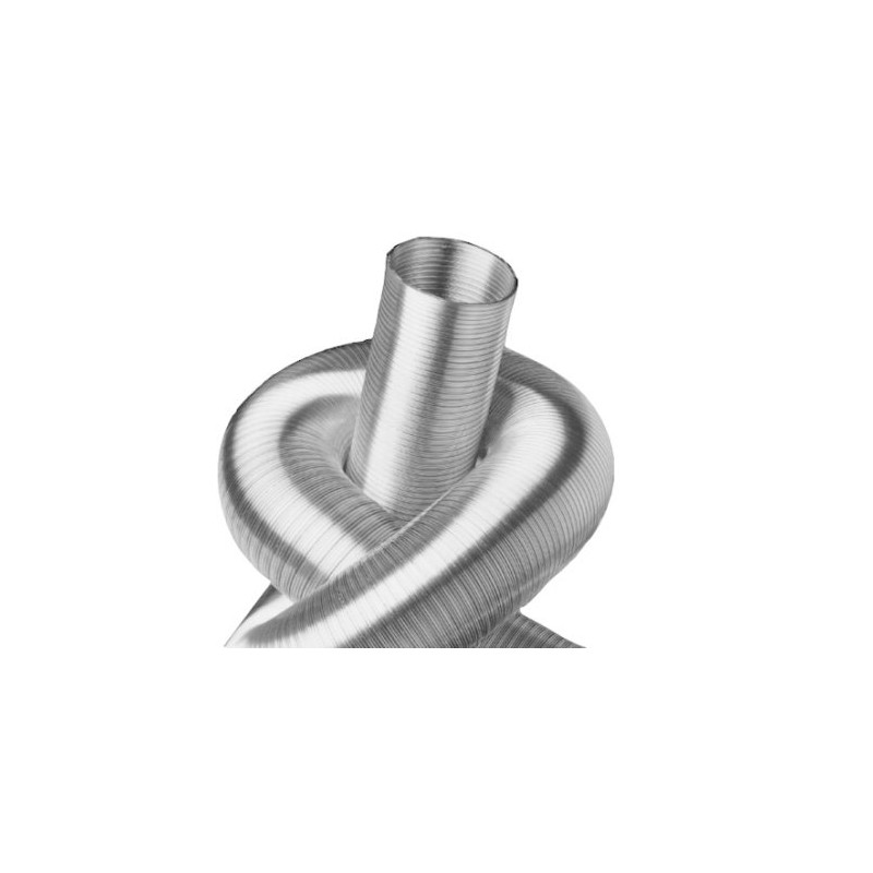 Intelmann Aluminium Flexible Pipe Diameter 63 mm Length 5 m