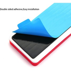 [ALL STAR TRUCK PARTS] Class A 70mmx30mm (2.75"x1.18") Rectangular Reflector Strong Stick-on - 10 Pack for Trailers, Trucks, Automobiles, Mail Boxes, Boats, SUV's, RV's, Industrial (Amber, 10)