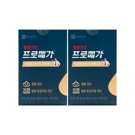 Chong Kun Dang Health Blood Circulation Health Promega Vegetable Altizomega 3 744mg x 30 capsules x 2 boxes / 종근당건강 혈행건강 프로메가 식물성 알티지오메가3 744mg x 30캡슐 x 2박스